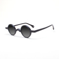 Small Acetate Eyeglasses Placa Degradada Demasiado Gafas Manufactory