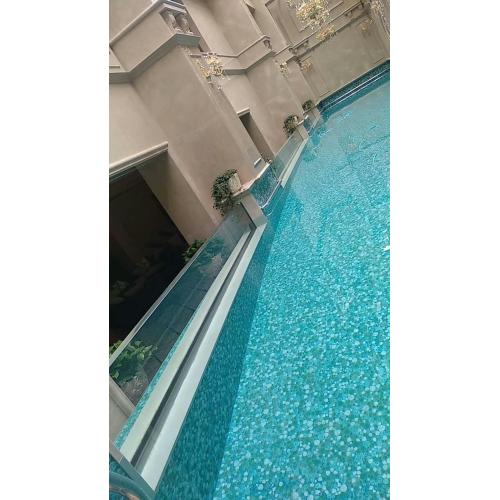 Kapalı yüzme havuzu için UV&#39;ye dayanıklı akrilik panel