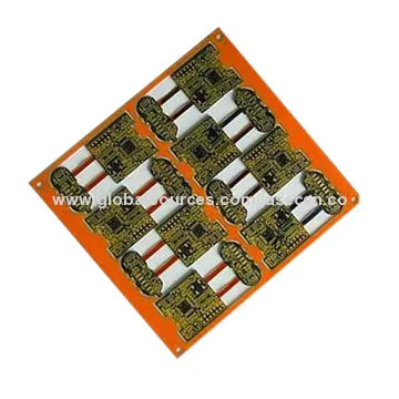 Polyimide Copper Flexible PCB, RoHS Directive-compliant