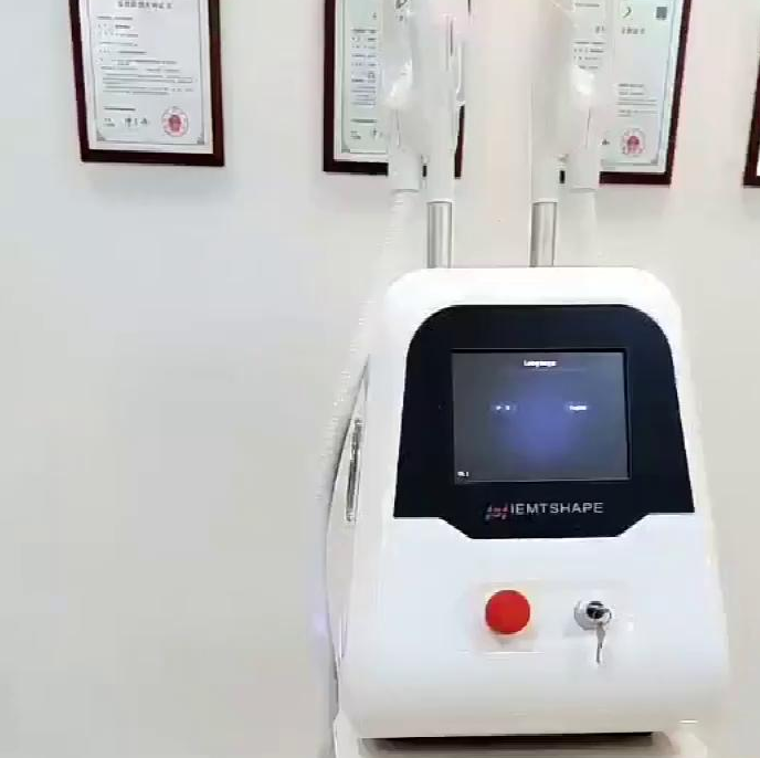 휴대용 15 Tesla 4 핸들 EMS Sculpting Machine