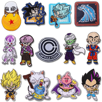 Animation Iron on Cosplay Cartoon Embroidery Patches