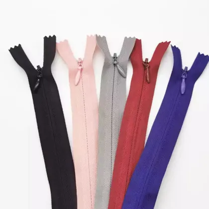Invisible Zipper Concealed Zip Fastening For Cloth