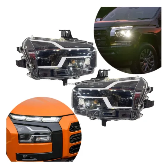 LED Headlight Assembly Fit for Mitsubishi Triton L200 MR MQ Strada 2023-2024 OEM