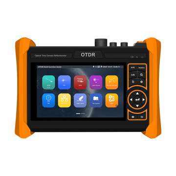 5.4 Inch CCTV Tester with HD IP Analog Camera Test and Dual Wavelength OTDR Support (1310/1550nm, 8 Channels, 150KM Range)