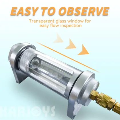 Car AC Service Machine: Refrigerant Recovery and Flush for R134a Air Conditioning