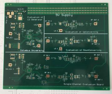 ENIG 4 Layer PCB with 0.1mm drill holes