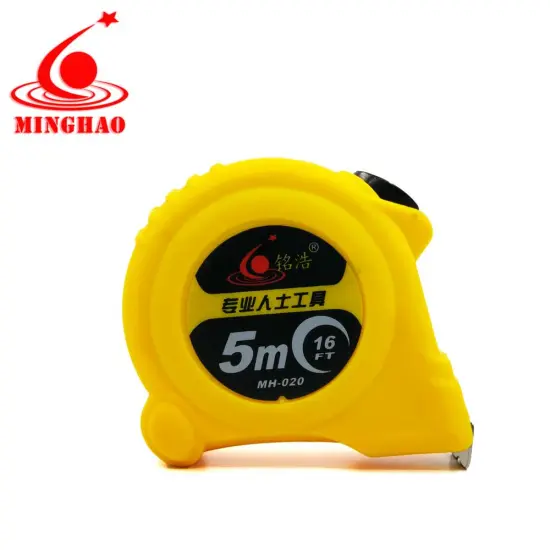 Retractable Tape Measure in Transparent Case