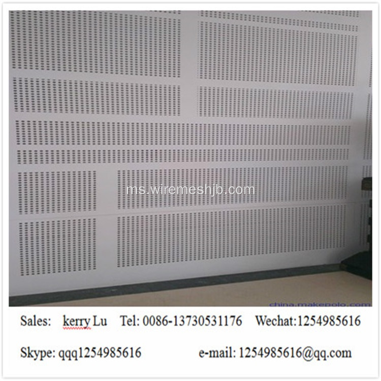 Mesh Plat Aluminium berlubang