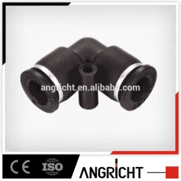 A103 PVL Plastic elbow pneumatic push lock fittings /air vacuum hose connector