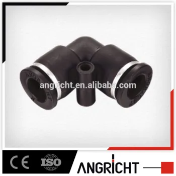 A103 PVL Plastic elbow pneumatic push lock fittings /air vacuum hose connector