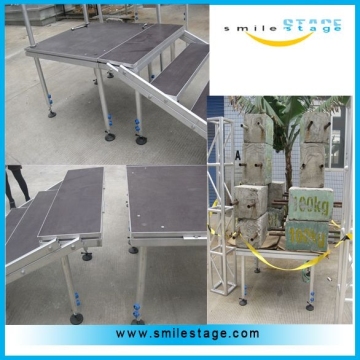 Portable & Durable Aluminum Stages for Large Stage Events