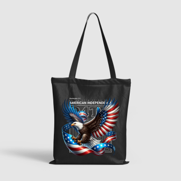 Independence Day Canvas Bag Large Capacity Tote Bag