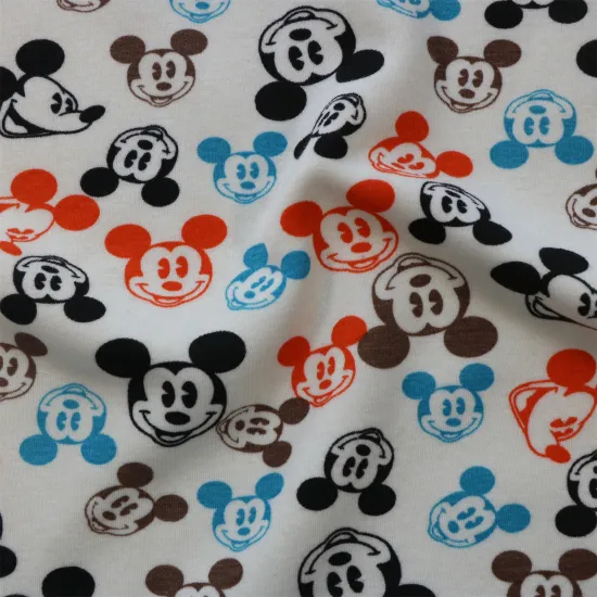 High Quality Customized Color Manufacture And Softer 100% Polyester Printed Micro Velvet Fabric For Garments