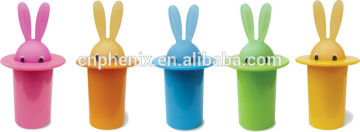Rabbit shape toothpick holder