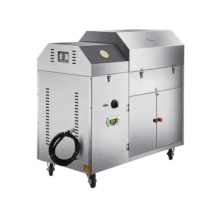 Small Manual Nut Roaster for Pistachios, Groundnuts, and Cocoa Nuts