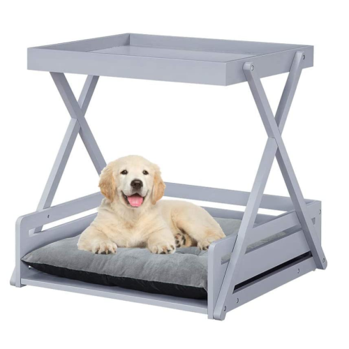 Pet Dog Bed Frame met verwijderbaar kussen