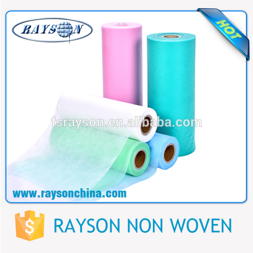 Polypropylene SS Spunbond Non Woven Fabric Raw Materials for Diaper Making