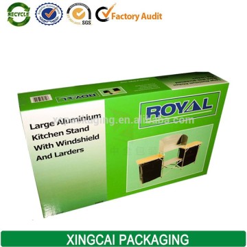 kitchen stand paper packaging corrugated carton box