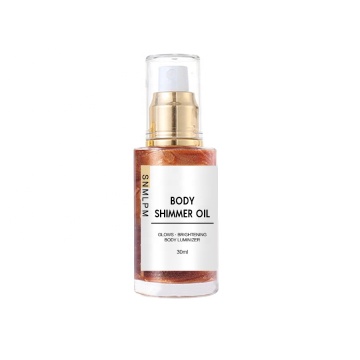 SNMLPM Body Shimmer Oil: Brightening Luminizer for Face and Body