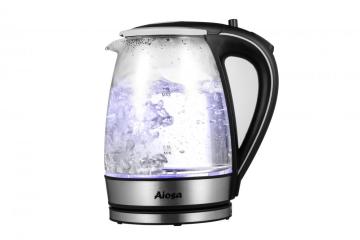 Electric Kettle Auto Shut Off Blue LED Light