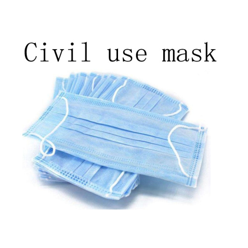 Disposable three layers Mask anti-fog dust haze pollen