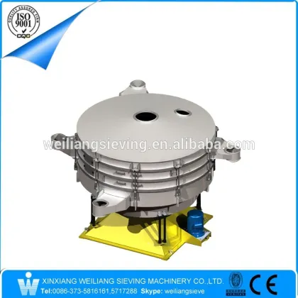China YBS mineral analysis round tumbling screen sieve sifter