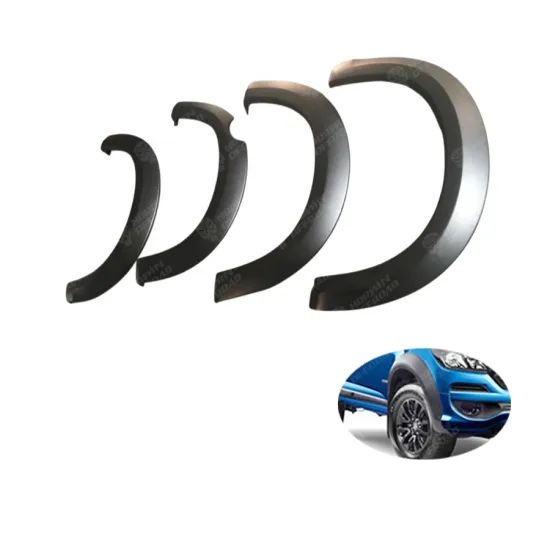 Smooth Wheel Arch Fender Flares Mud Guard for Chevrolet Colorado 2016-2020
