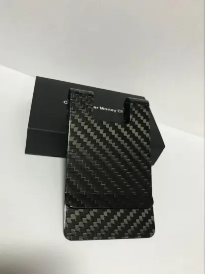 Latest design carbon fiber money clip