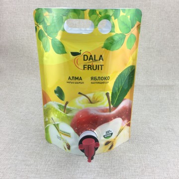 High quality sealed gravure food grade juice packaging-bag