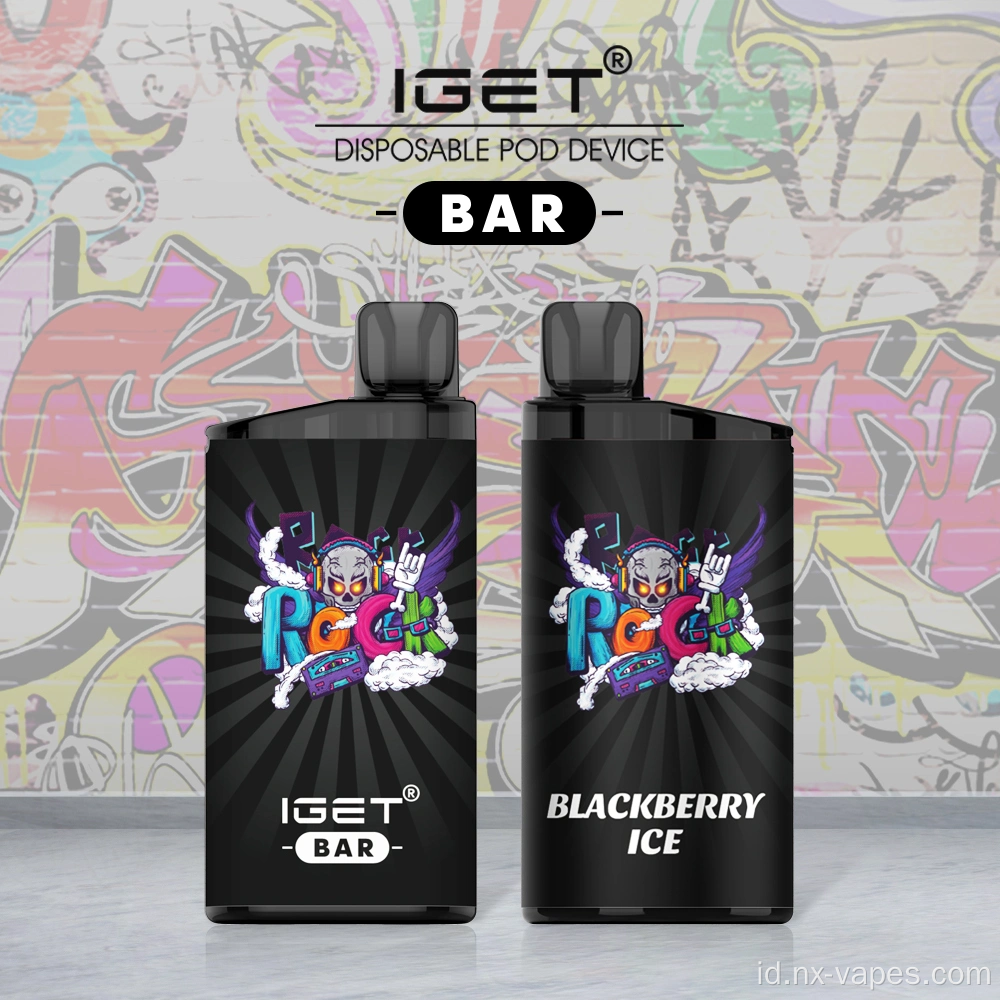 Vape sekali pakai IGET BAR VAPE 3500PUFFS murah