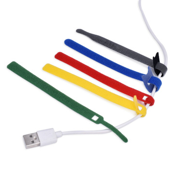 50 PCS Releasable Hook and Loop Reusable Cable Ties