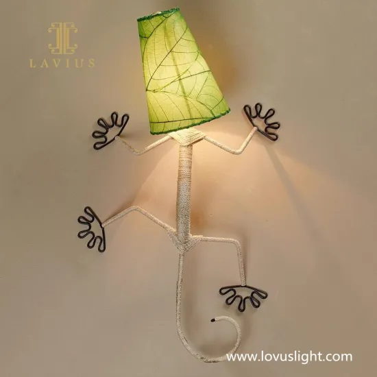 Creative original ecological insect modeling custom villa wall lamp