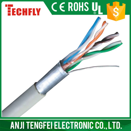 Pvc insulation FTP cat5e network cables