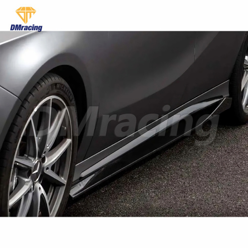 Paktechz Carbon Fiber Side Skirts for Mercedes Benz W176 A200/A260/A45 2013-2018