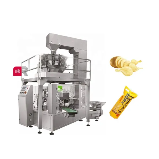 Automatic Rotary Bag Pack Machine for Shampoo and Juice Pouches