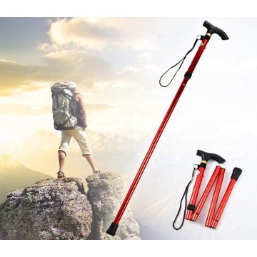 Fesyen Teleskopik Teleskopik Mendaki Trekking Poles