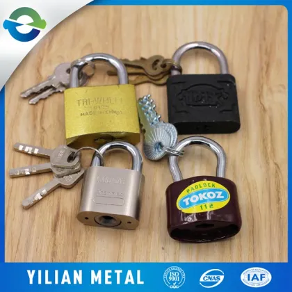 China Supplier High Quality Stainless Steel Master Lock Padlock Heart Yaer Padlock