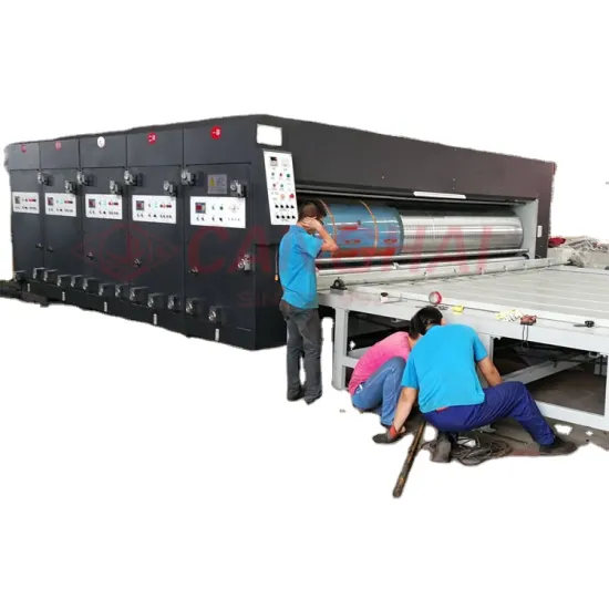 CANGHAI Flexo Printer Slotter Die Cutting Machine for Corrugated Cardboard