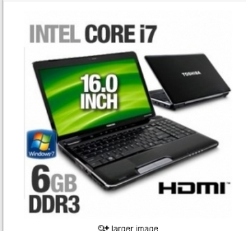 Toshiba Satellite A505-S6040 TruBrite 16.0-Inch Laptop