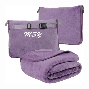 Fleece Travel Blanket 100x150cm travel blanket polyester blanket airplane Manufactory