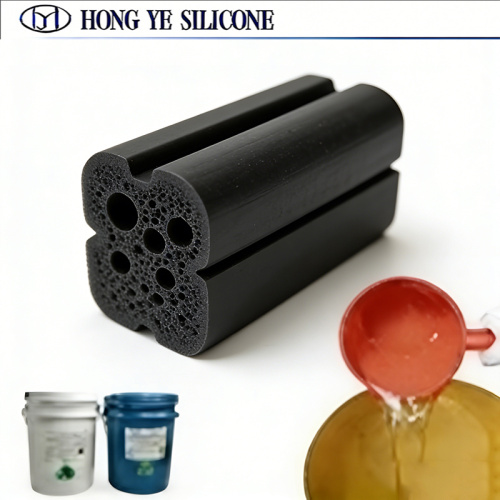 Soft Foam Silicone Sealing Strip Flexible Wire Applications