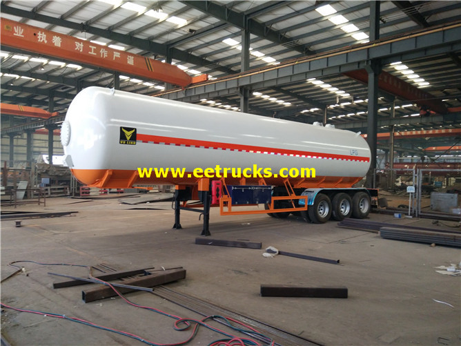 LPG Delivery Tanker Trailer