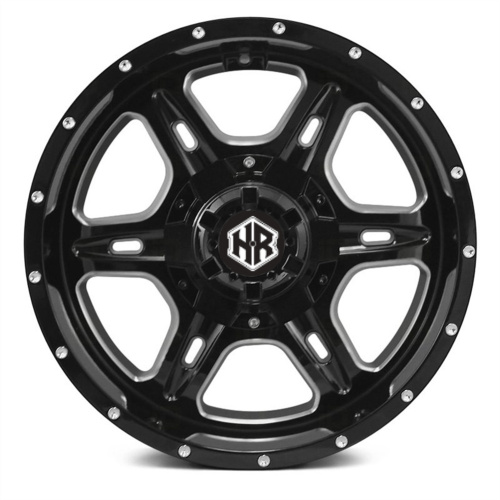 Black and red wheels for trucks dually rims