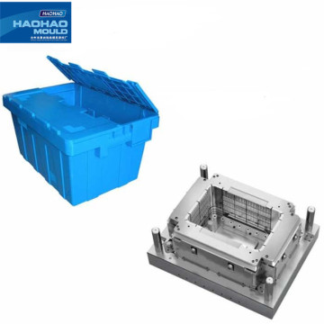 Plastic injection storage turnover box mold