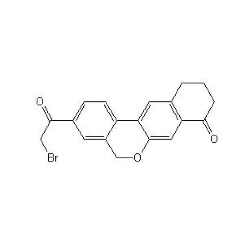 3- (2-Bromoacetil) -10,11-di-hidro-5H-benzo [d] nafto [2,3-b] piran-8 (9H) -um para velpatasvir 1378390-29-4