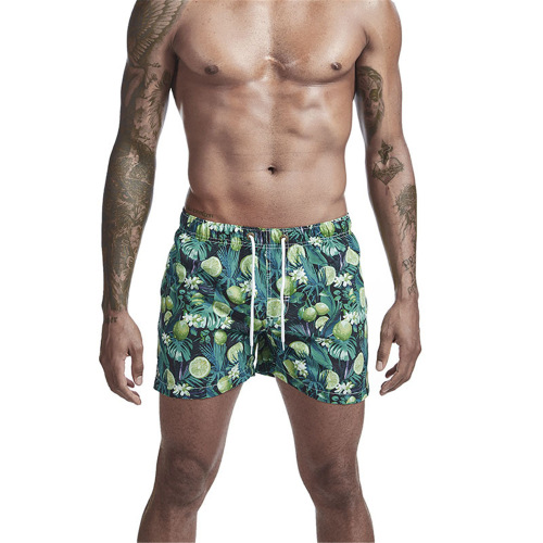 Logotipo personalizado, pantalones cortos de verano impresos para hombres
