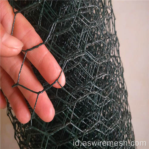 Hexagonal galvanis galvanized iron wire woven mesh