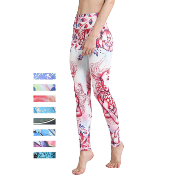 Custom Digital Print New Style Butt Lift High Waist Camo Compression Leggings For Women