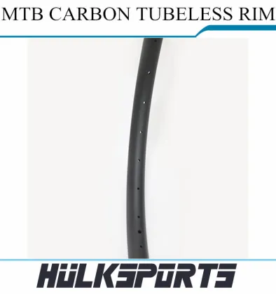 Carbon fiber 29ER mountain bicycle Rim bicycle Carbon Rim Hookless 35mm width tubuless