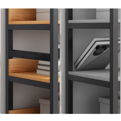 Modern Living Room Furniture: Multipurpose Bookshelf and Storage Shelf